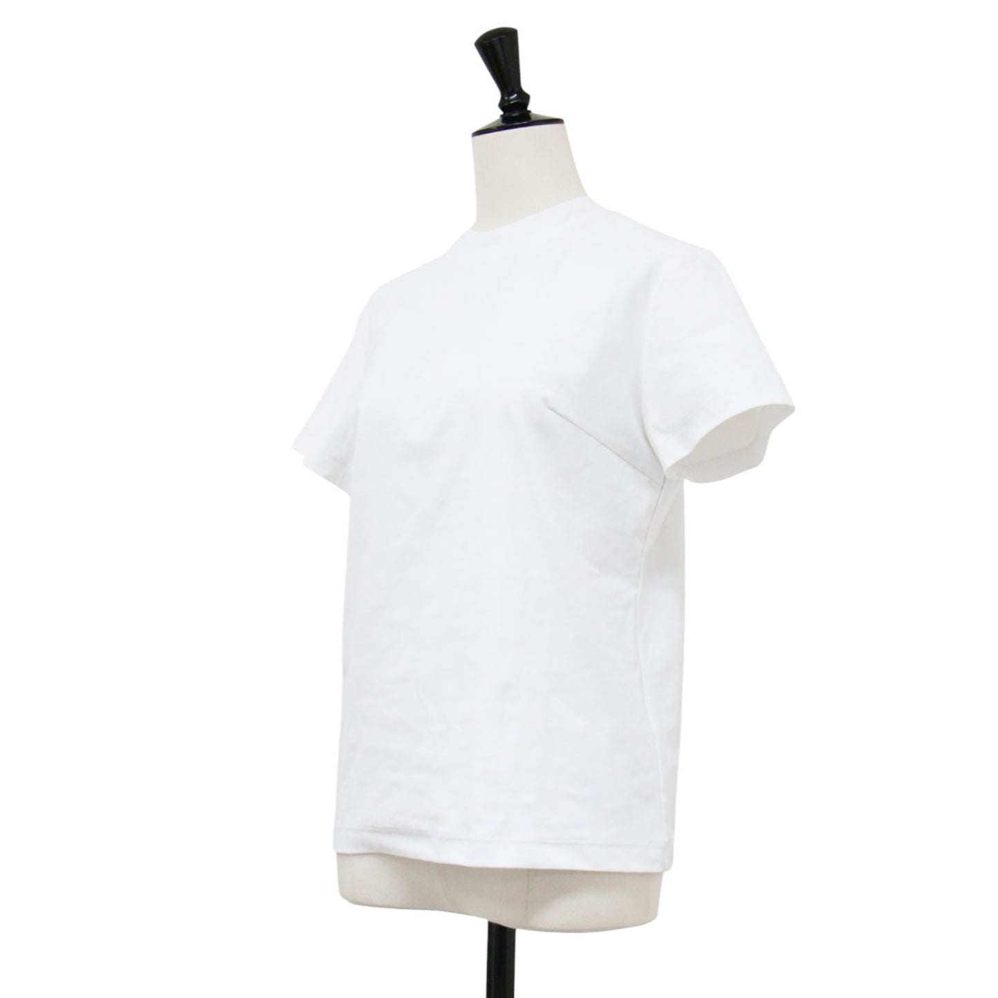 Joie White ミニスタンドネック 半袖 トップス / Tシャツ ジャージー素材