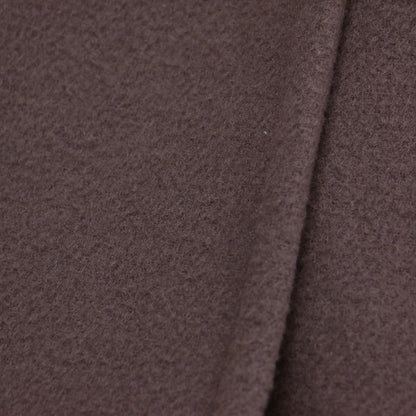 セミフレア ダブル コート / チェスター ロング Vネック ウール