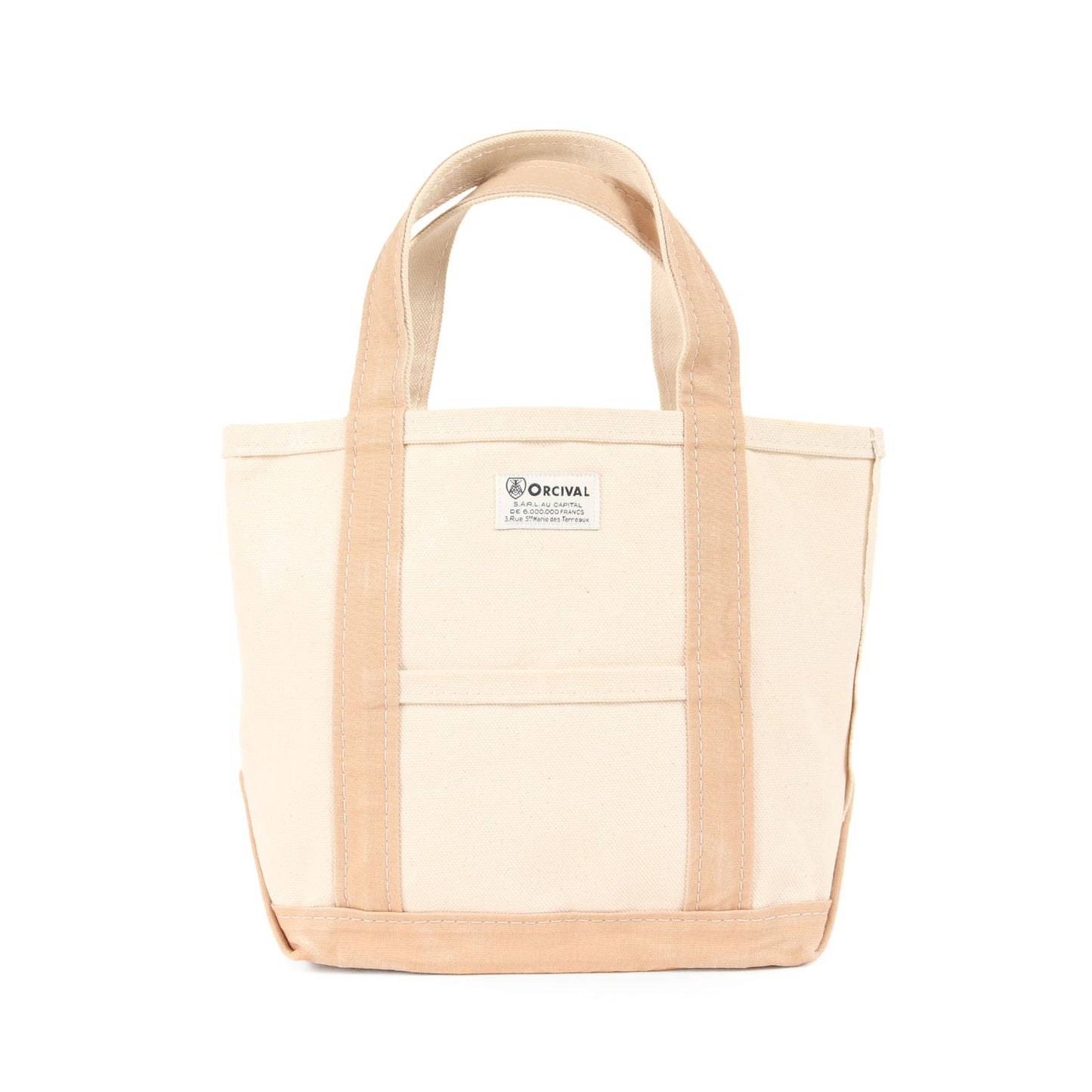 帆布 トートバッグ スモール / HANPU TOTE BAG SMAL ハンドバッグ 配色 キャンバス コットン