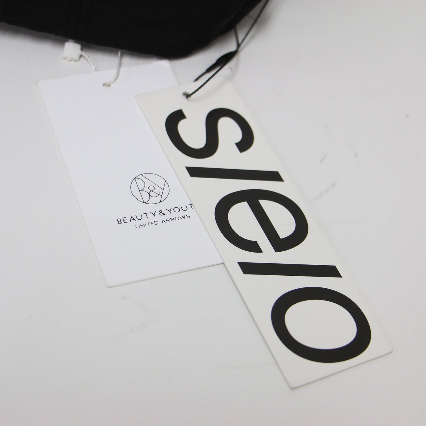 × BEAUTY&YOUTH 別注 25春夏 17 ロゴ キャップ / 帽子 ベースボールキャップ 刺繍 ナイロン