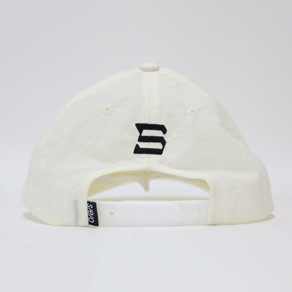 × BEAUTY&YOUTH 別注 25春夏 17 ロゴ キャップ / 帽子 ベースボールキャップ 刺繍 ナイロン