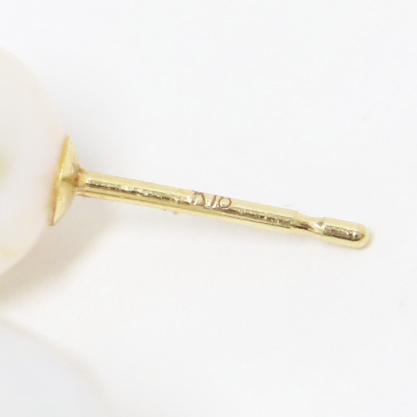 バロックパール ピアス / EMMA 両耳用 真珠 淡水パール K18YG