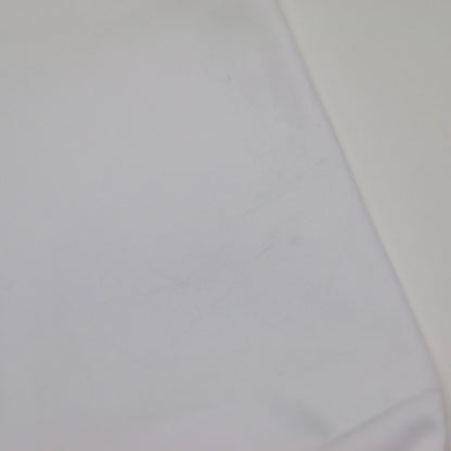 コットン 裾フリル 長袖 ブラウス / シャツ クルーネック ノーカラー