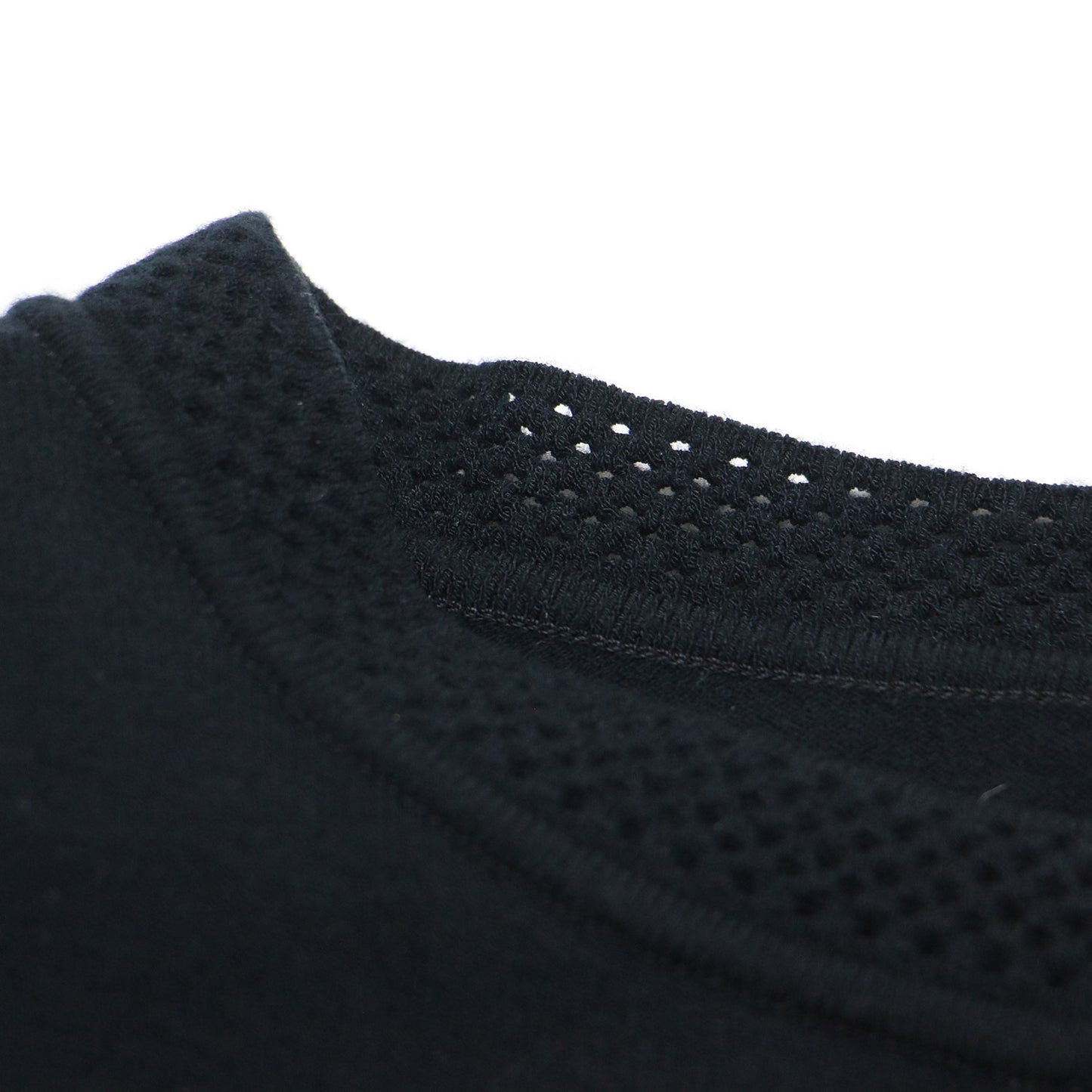 ショート ニット カーディガン / ボレロ 七分袖 クルーネック ハイゲージ