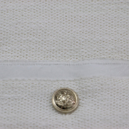 ウール Vネック カーディガン / ニット ミドル丈 長袖 ハイゲージ