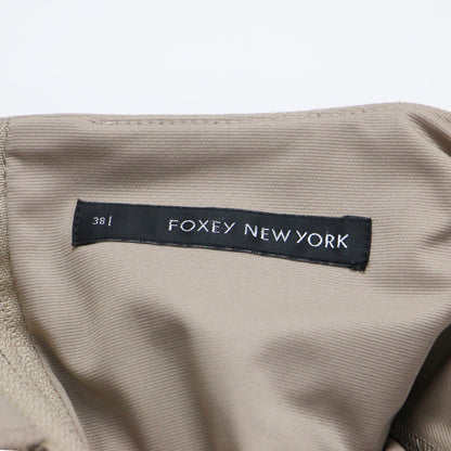 タック ミディ スカート / 膝丈 Aライン グログラン