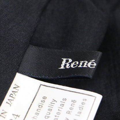 ビーズ付き バルーン スカート / ミディ丈 タック Ａライン