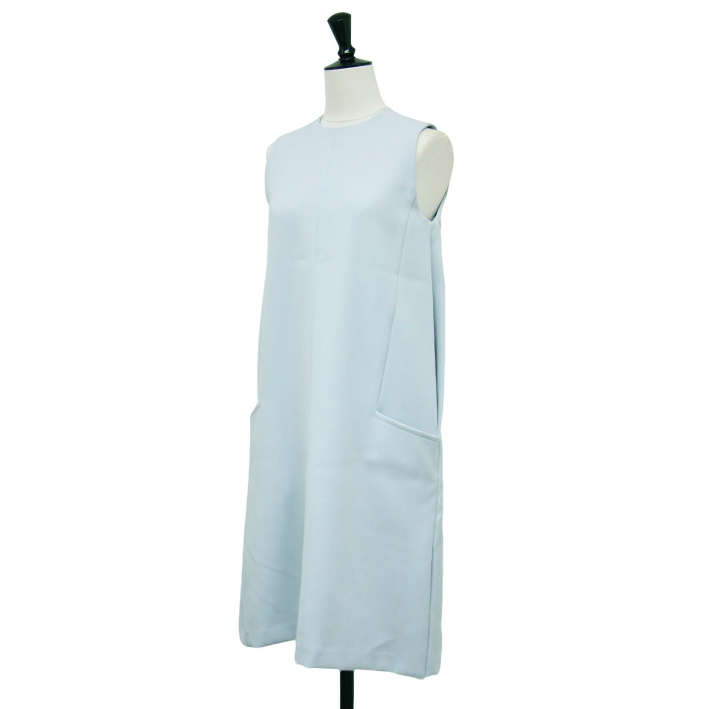 ノースリーブ ミニ ワンピース / ノースリーブ クルーネック スリット