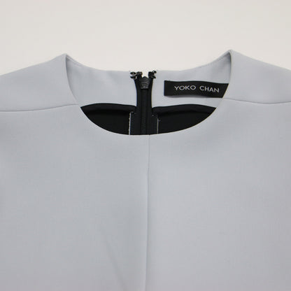 ノースリーブ ミニ ワンピース / ノースリーブ クルーネック スリット