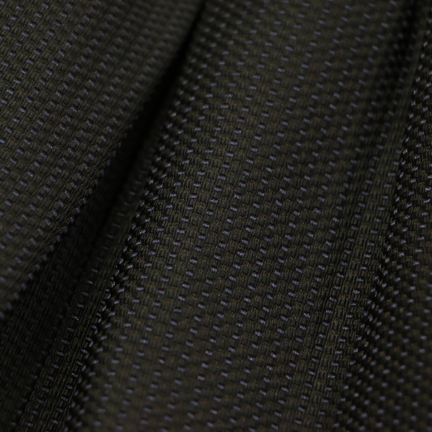 ジャガード フリルスリーブ ミニ ワンピース / ラウンドネック ノースリーブ フロントジップ ギャザー