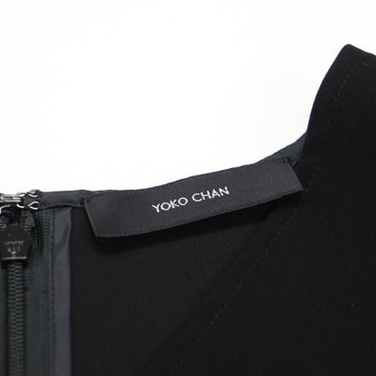 Ｖネック バックティアード ブラウス / チュニック ノースリーブ Aライン