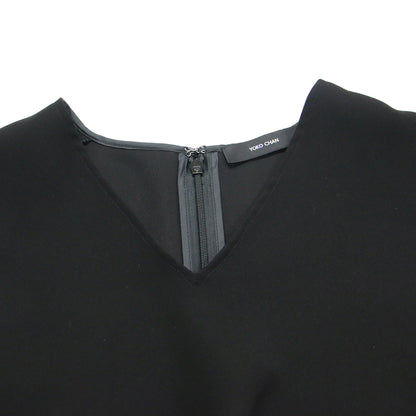 Ｖネック バックティアード ブラウス / チュニック ノースリーブ Aライン