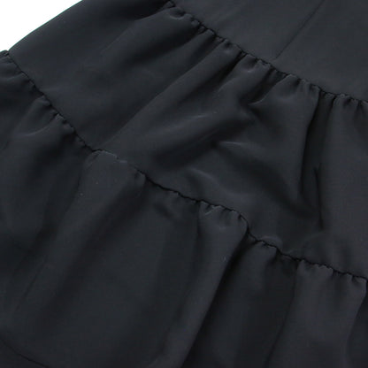 Ｖネック バックティアード ブラウス / チュニック ノースリーブ Aライン