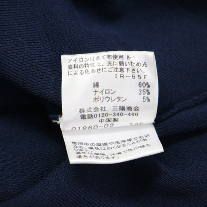 24春夏 ソフト コットン ナイロン プルオーバー / ニット ノースリーブ クルーネック コットン