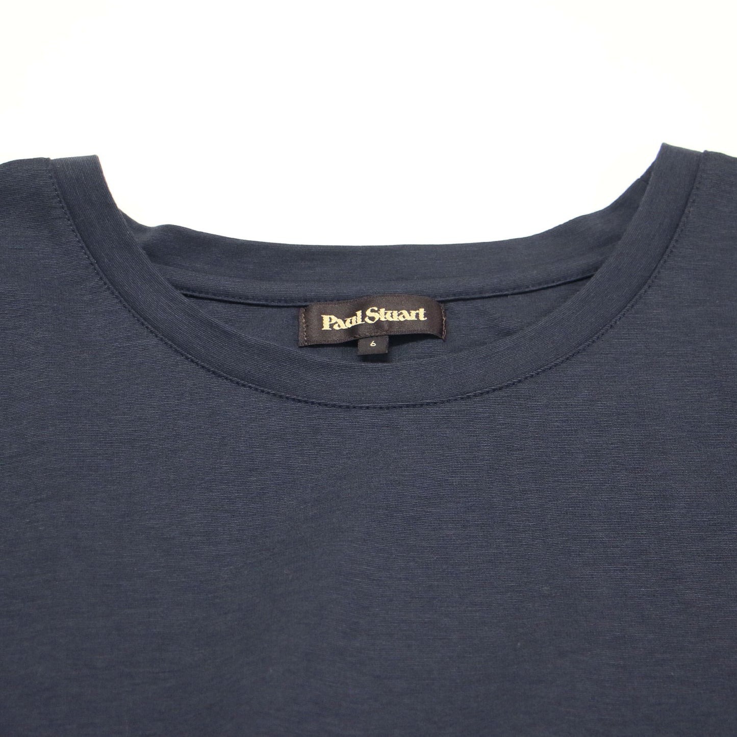 24秋冬 コンパクト コットン ポンチ プルオーバー / Tシャツ カットソー 半袖 クルーネック バックフレア