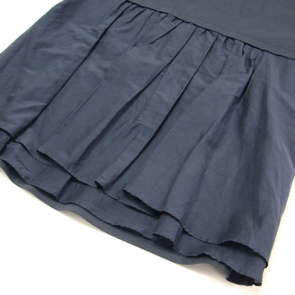 24秋冬 コンパクト コットン ポンチ プルオーバー / Tシャツ カットソー 半袖 クルーネック バックフレア