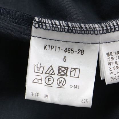 24秋冬 コンパクト コットン ポンチ プルオーバー / Tシャツ カットソー 半袖 クルーネック バックフレア