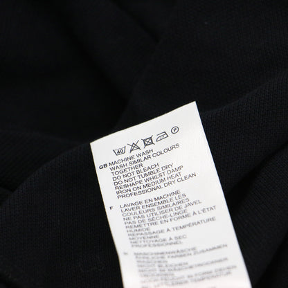 鹿の子 ライン入り Tシャツ ワンピース / ミニ丈 半袖 クルーネック コットン