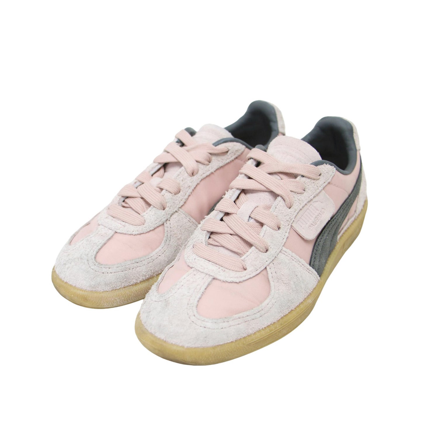 × 百々千晴 ABC-MART 45周年限定モデル PALERMO HAIRY GS 403036 / パレルモ ヘアリー スエード ナイロン レースアップ ス二ーカー