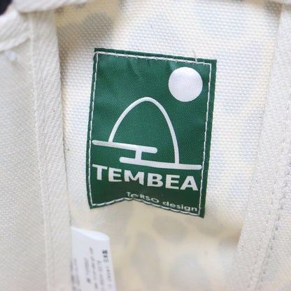 ペーパー レオパード プリント トートバッグ / PAPER LEO ハンドバッグ ヒョウ柄 キャンバス コットン