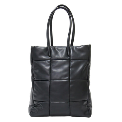 22秋冬 パッチワーク トートバッグ / ショルダーバッグ 肩掛け 中わた フェイクレザー