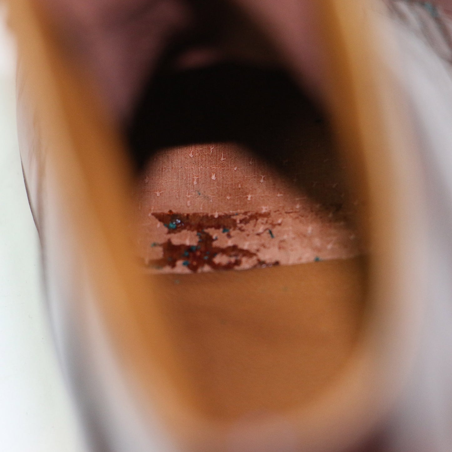 レザー レースアップ ショートブーツ / フラット ラウンドトゥ ヴィンテージ