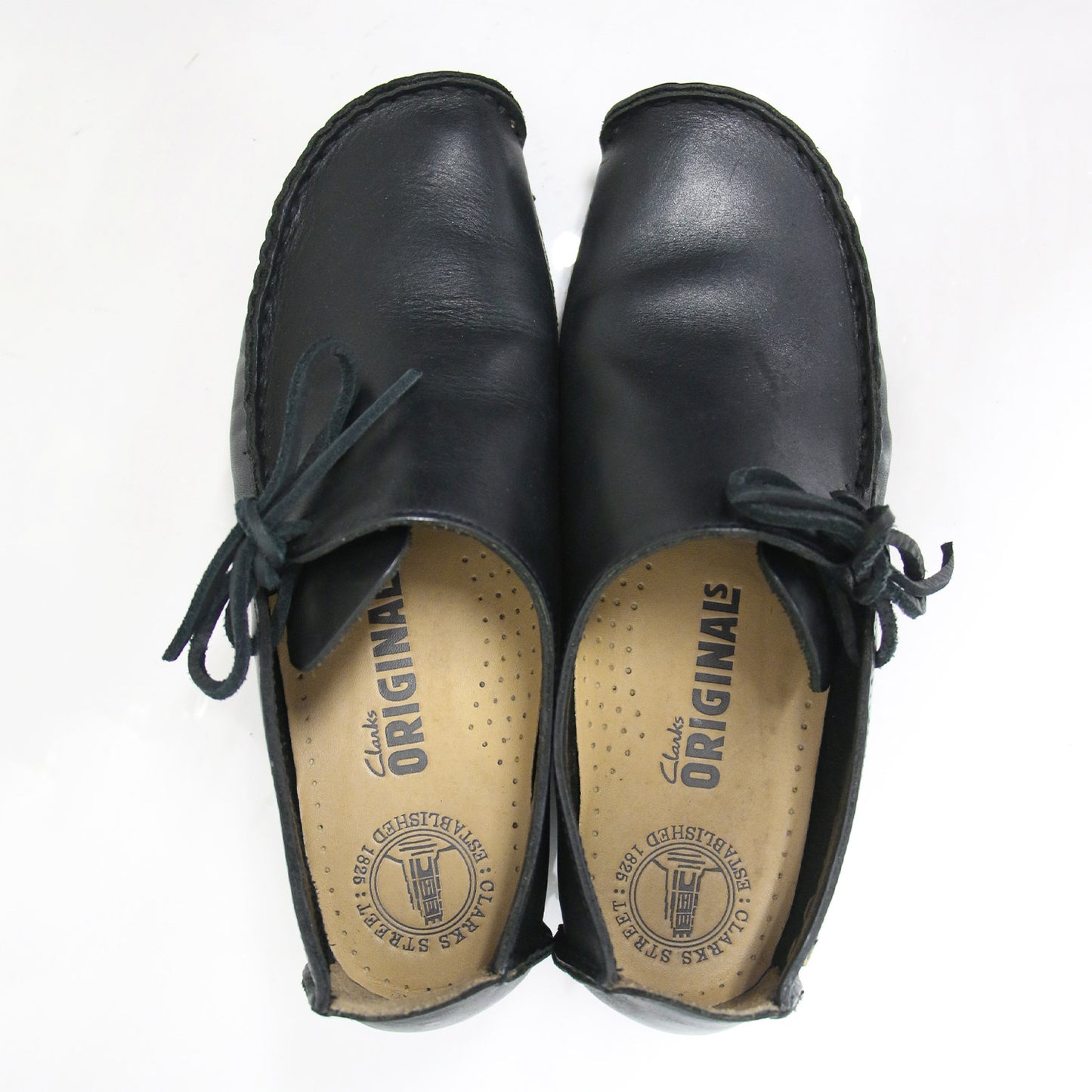 ラガー スムースレザー サイドレースアップ シューズ / Lugger モカシン クレープソール