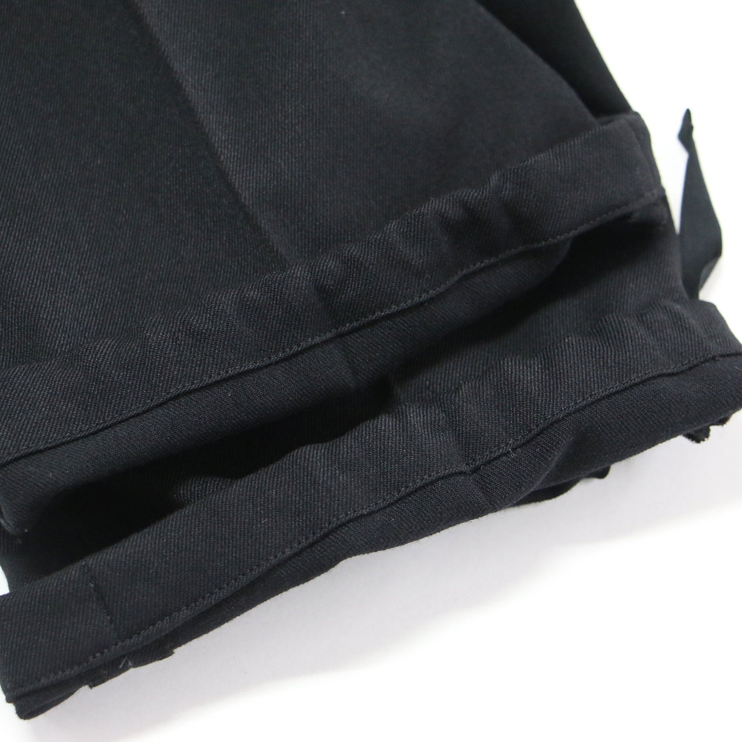 20秋冬 ドローコード カーゴパンツ / ストレート 裾絞り タック センタープレス ウール