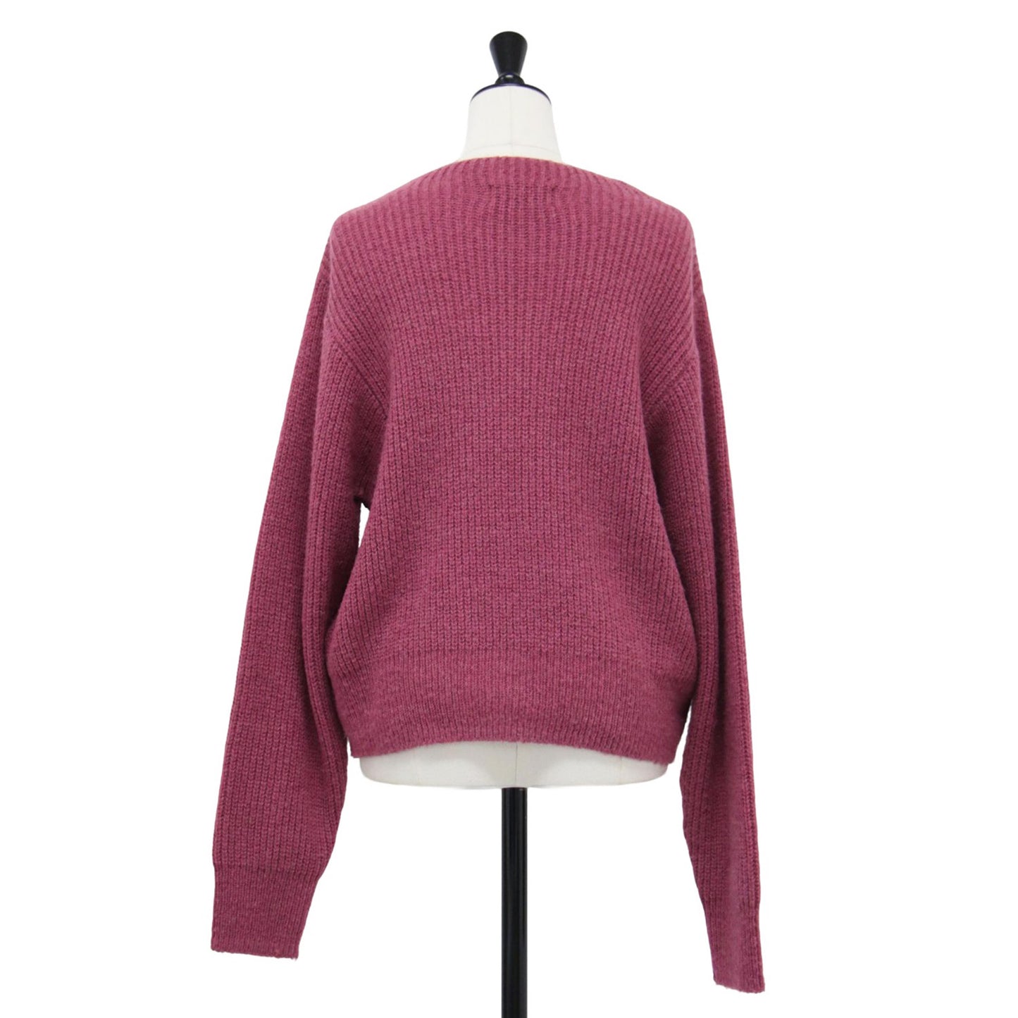 ブラック キャット ジャガード セーター / BLACK CAT ニット 長袖 ボトルネック ウール モヘヤ