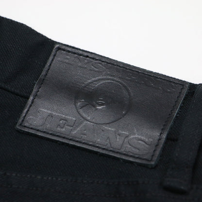 ストレッチ デニム Aライン ミニ スカート / スタッズ カットオフ コットン