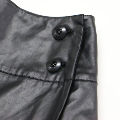 ベア プリント ラップ スカート / ミディ丈 バルーン Aライン アシンメトリー エステルツイル