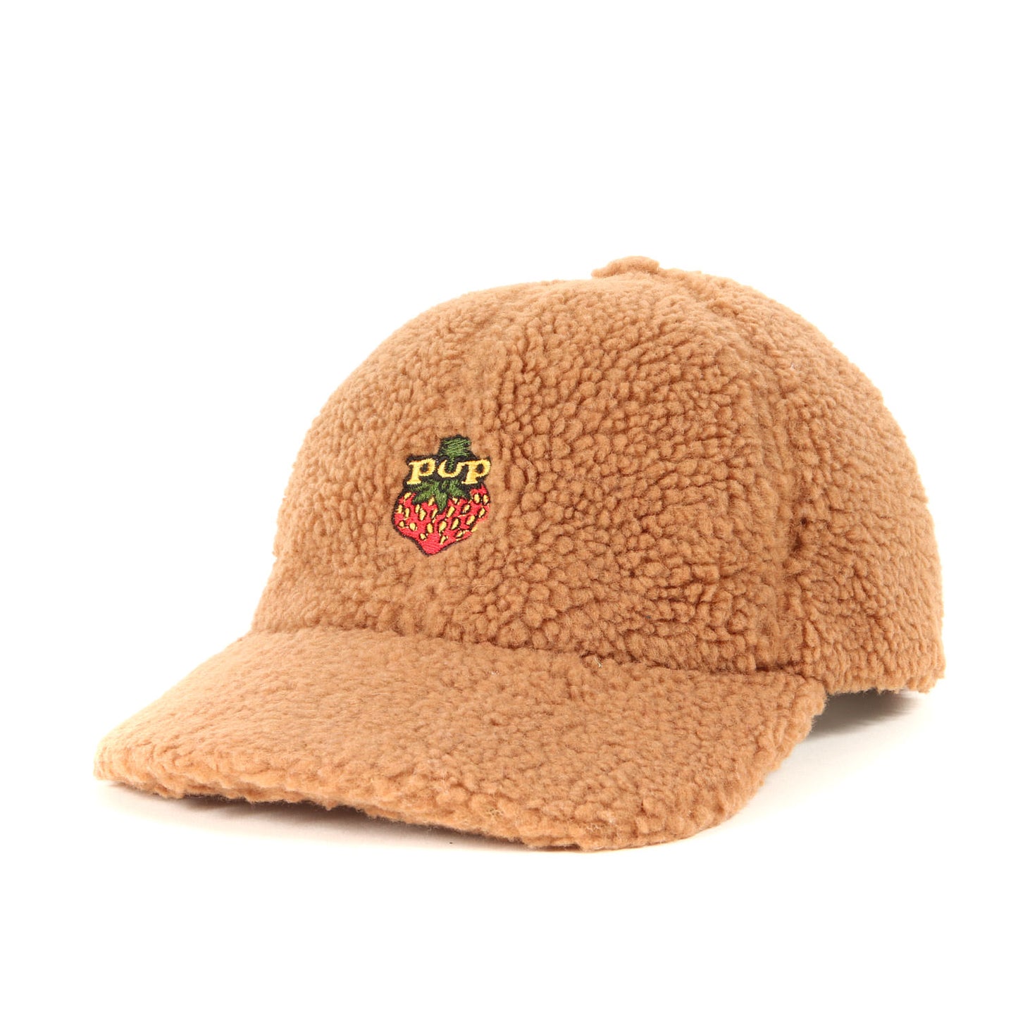 ポップ ベリー ボア キャップ / POP BERRY 帽子 いちご ロゴ 刺繍