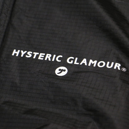 20春夏 シンボルロゴ ポンチョ / レインウェア ロング丈 フード付き パッカブル ナイロン