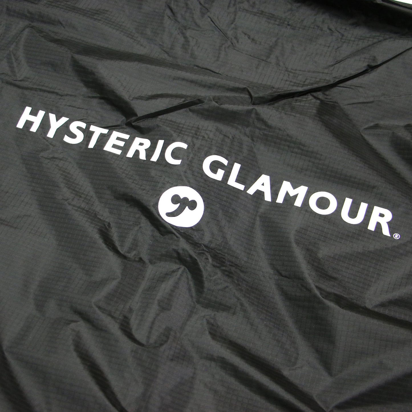 20春夏 シンボルロゴ ポンチョ / レインウェア ロング丈 フード付き パッカブル ナイロン