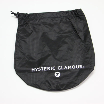 20春夏 シンボルロゴ ポンチョ / レインウェア ロング丈 フード付き パッカブル ナイロン