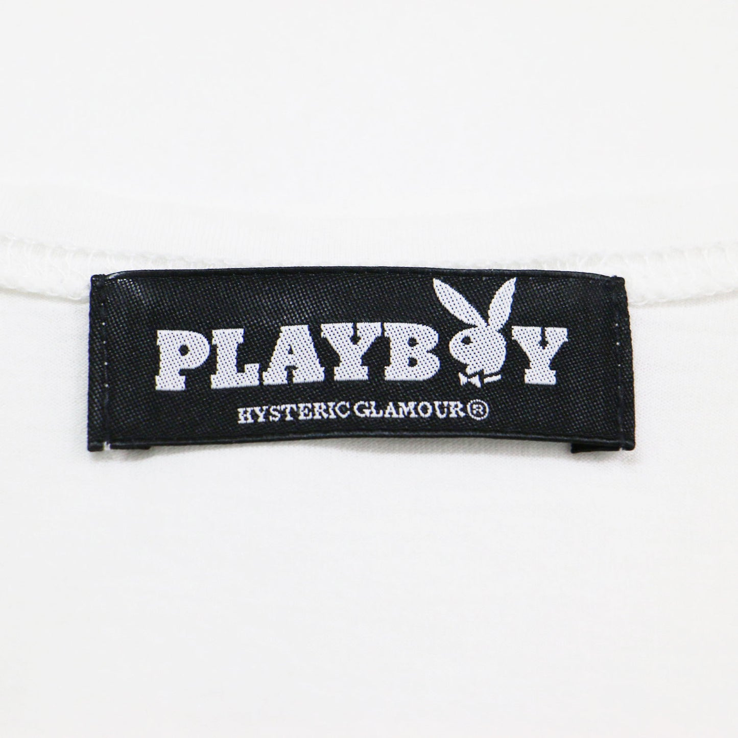 × PLAYBOY CARMELLA ROSE ビッグ タンクトップ / ロング チュニック丈 Uネック フォトプリント コットン