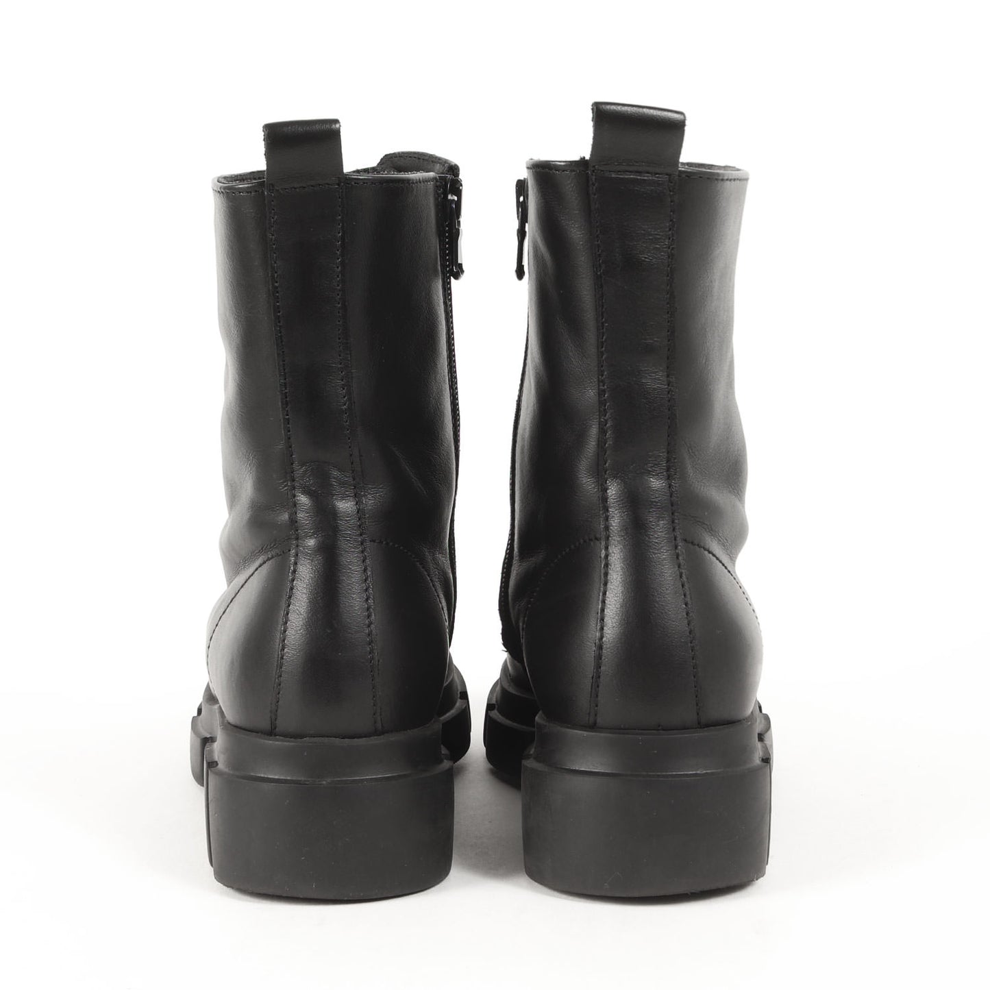 22秋冬 ヴェラール コンバットブーツ / VELAR レースアアップ ラウンドトゥ トラックソール レザー