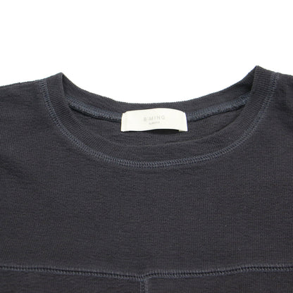 25春夏 サカリバ ノースリーブ ワンピース / ロング クルーネック バックスリット ステッチ コットン