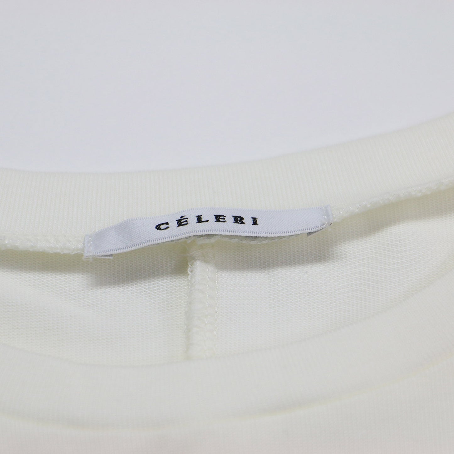 24春夏 バック スリット ワンピース / カットソーワンピース マキシ丈 半袖 クルーネック コットン