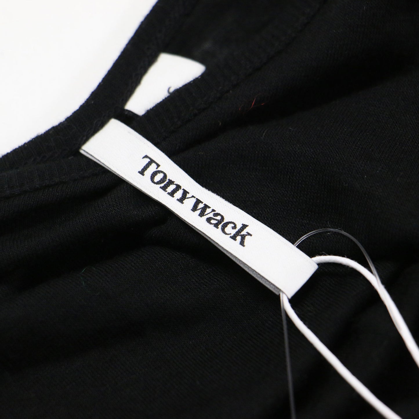 25春夏 バックオープン ロングスリーブ Tシャツ LOW BACK LONG SLEEVE T-SHIRT カットソー 長袖 シアー ウール