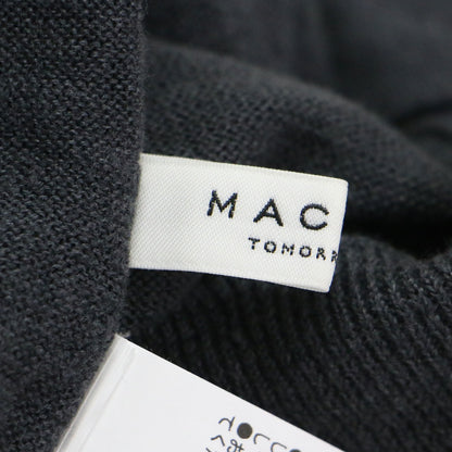 23春夏 プレーン リネン Vネック ベスト / ニット ジレ ショート丈 2WAY