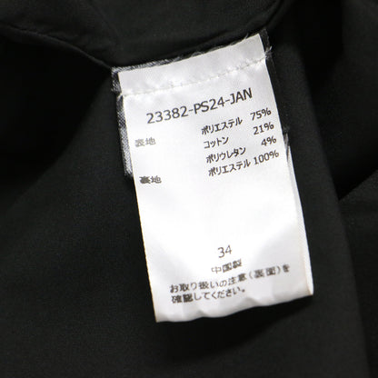 24春夏 フラワー ジャガード ミニ ワンピース / ドレス アメリカンスリーブ 花柄