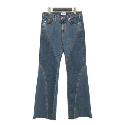 × FREAK'S STORE 別注 25秋冬 スパイラル フレア デニムパンツ / SPAIRAL FLARE バイカラー ストレッチ コットン