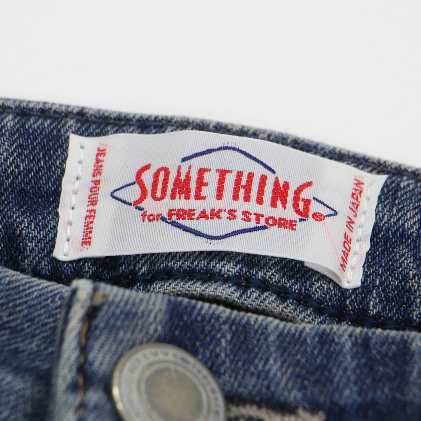 × FREAK'S STORE 別注 25秋冬 スパイラル フレア デニムパンツ / SPAIRAL FLARE バイカラー ストレッチ コットン