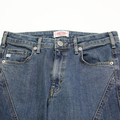 × FREAK'S STORE 別注 25秋冬 スパイラル フレア デニムパンツ / SPAIRAL FLARE バイカラー ストレッチ コットン