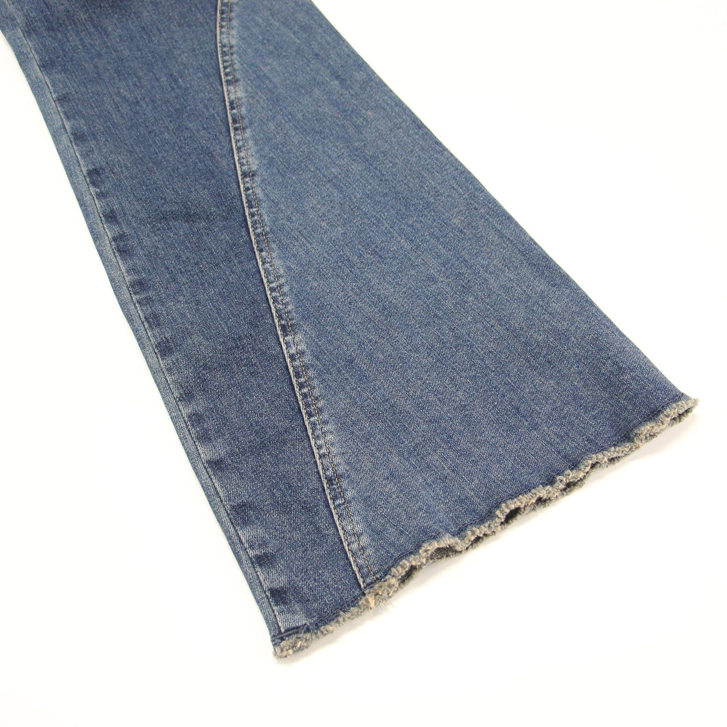 × FREAK'S STORE 別注 25秋冬 スパイラル フレア デニムパンツ / SPAIRAL FLARE バイカラー ストレッチ コットン