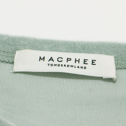 24秋冬 スキンベロア クルーネック プルオーバー / カットソー 長袖 シアー