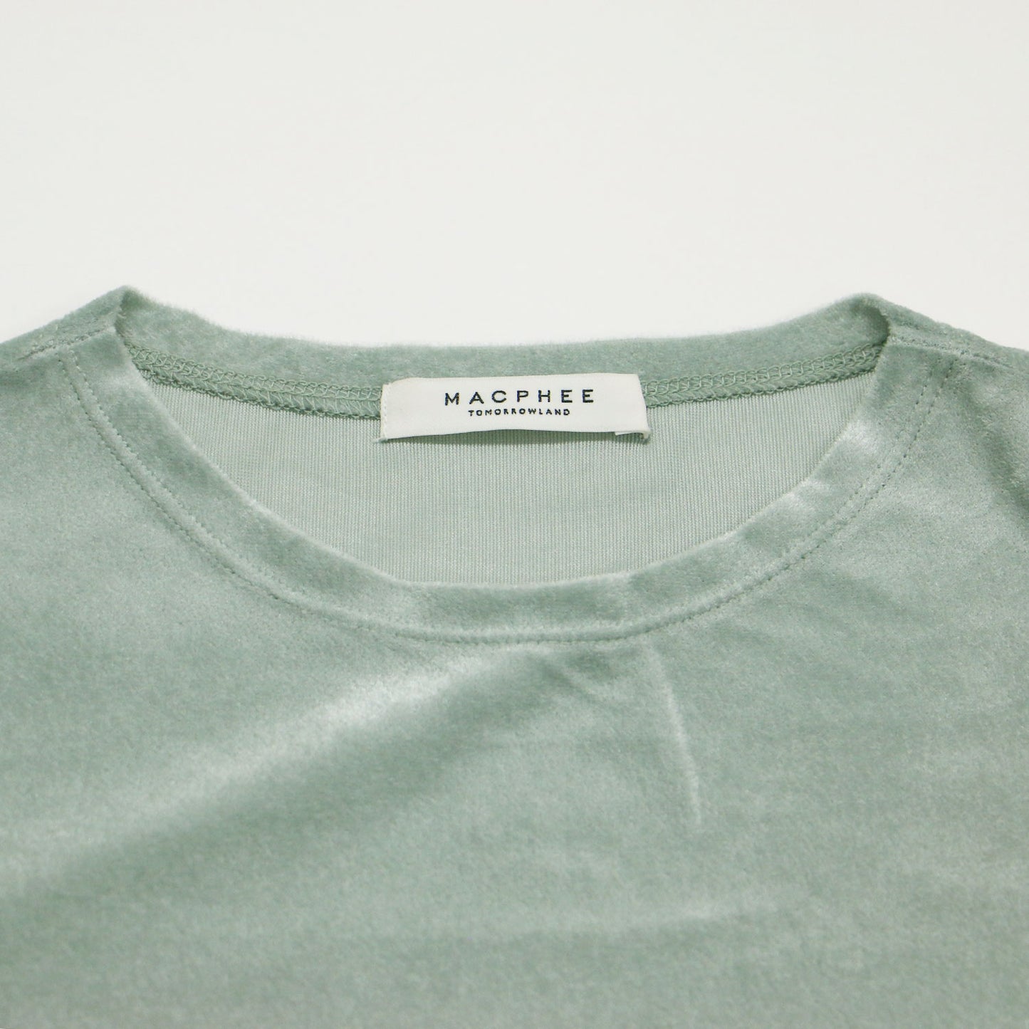 24秋冬 スキンベロア クルーネック プルオーバー / カットソー 長袖 シアー