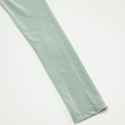 24秋冬 スキンベロア クルーネック プルオーバー / カットソー 長袖 シアー