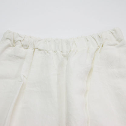 バンブー リネン バルーン パンツ / テーパード ウエストゴム ユニセックス